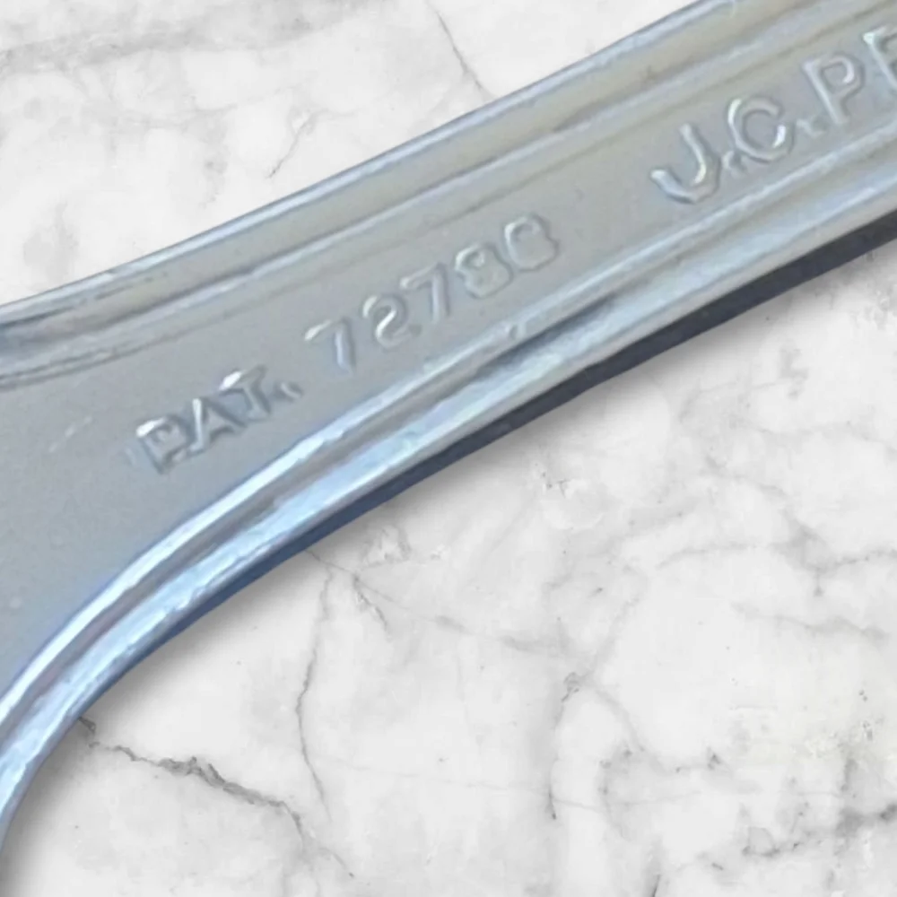 Vintage JC PENNEY INC. Silver Butter Knife - Picture 10 of 11